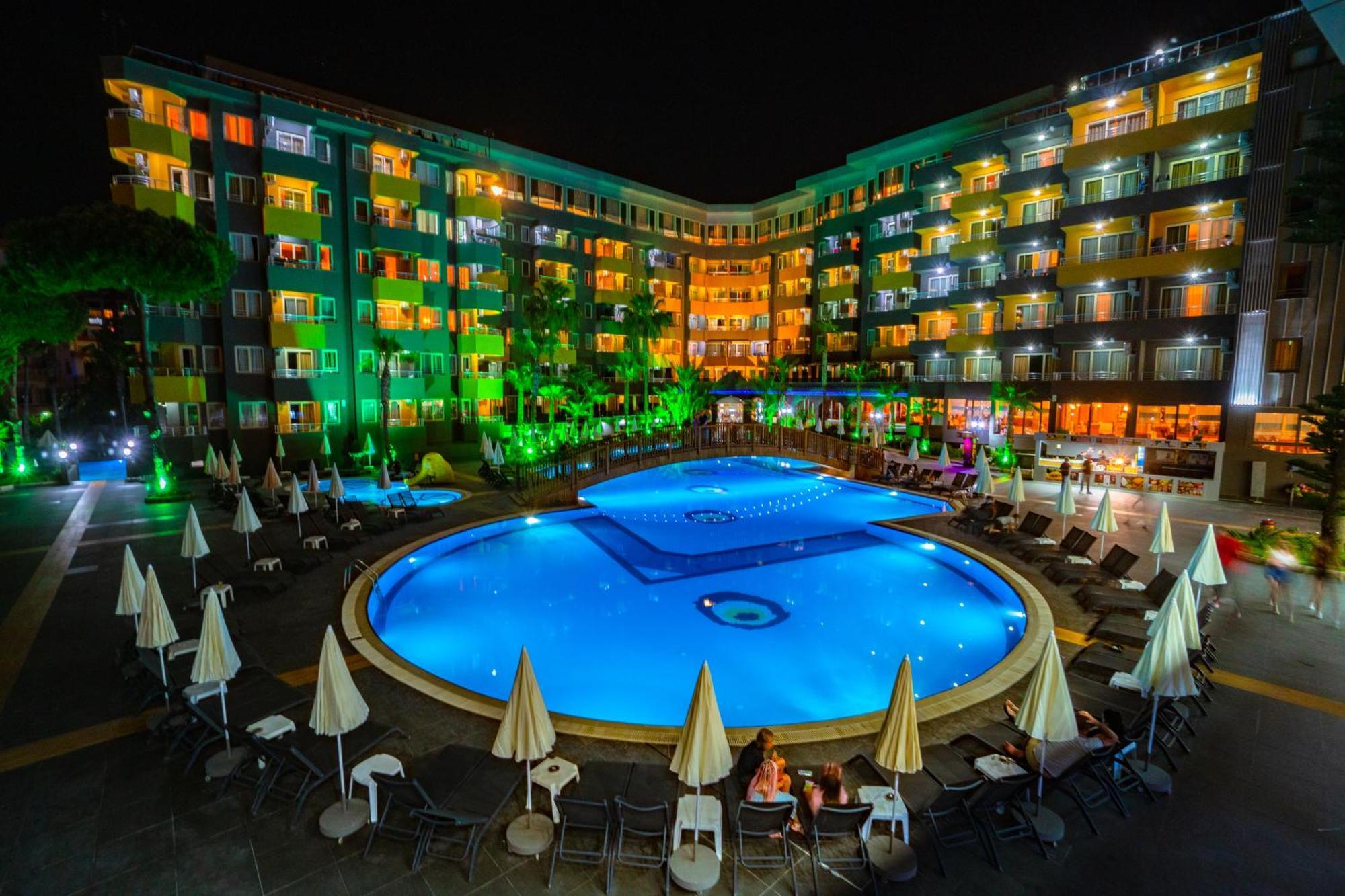 Senza Grand Santana Hotel Махмутлар Екстериор снимка