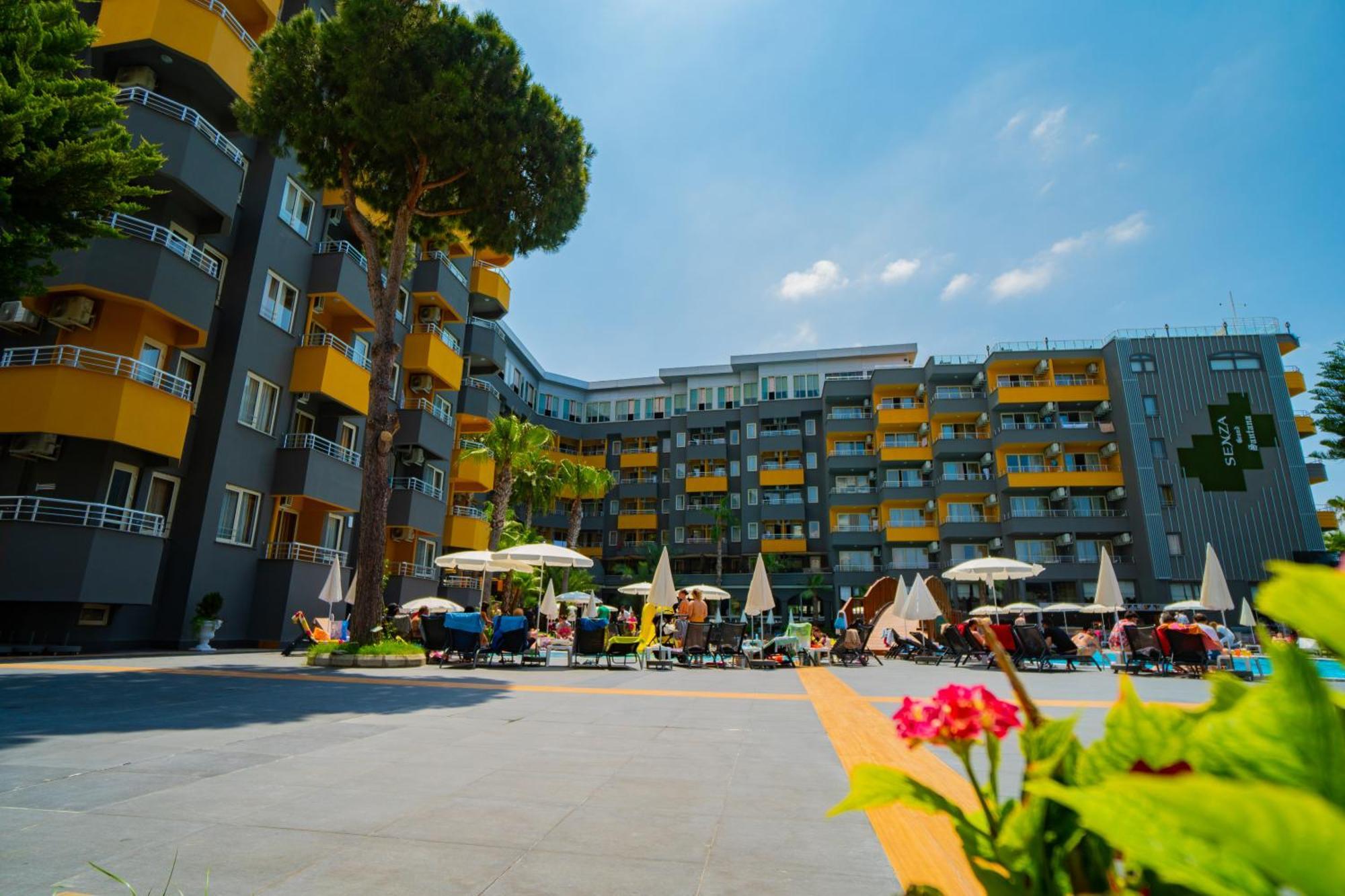 Senza Grand Santana Hotel Махмутлар Екстериор снимка