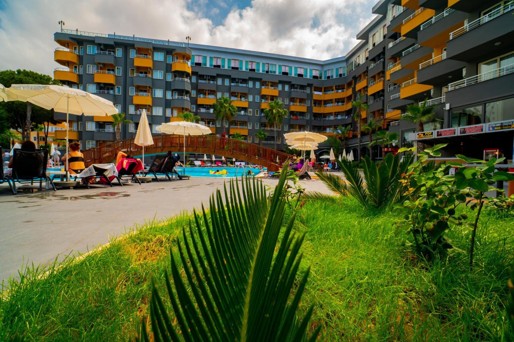 Senza Grand Santana Hotel Махмутлар Екстериор снимка