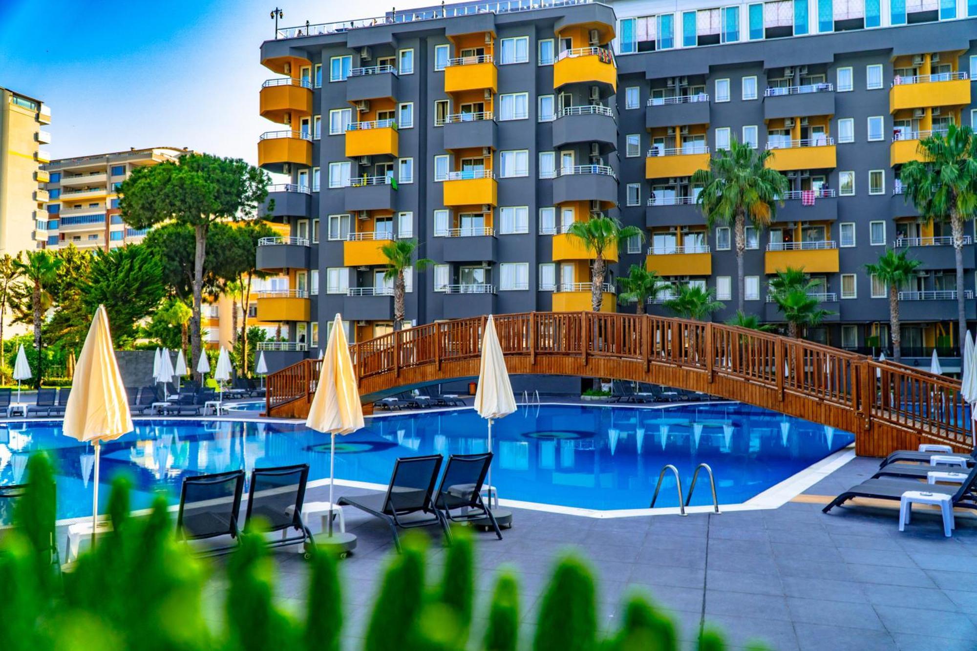 Senza Grand Santana Hotel Махмутлар Екстериор снимка