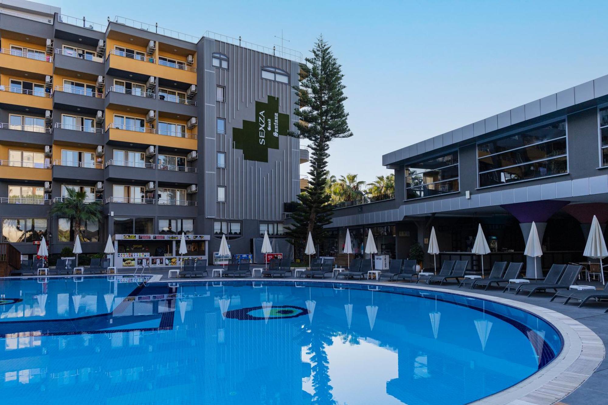 Senza Grand Santana Hotel Махмутлар Екстериор снимка