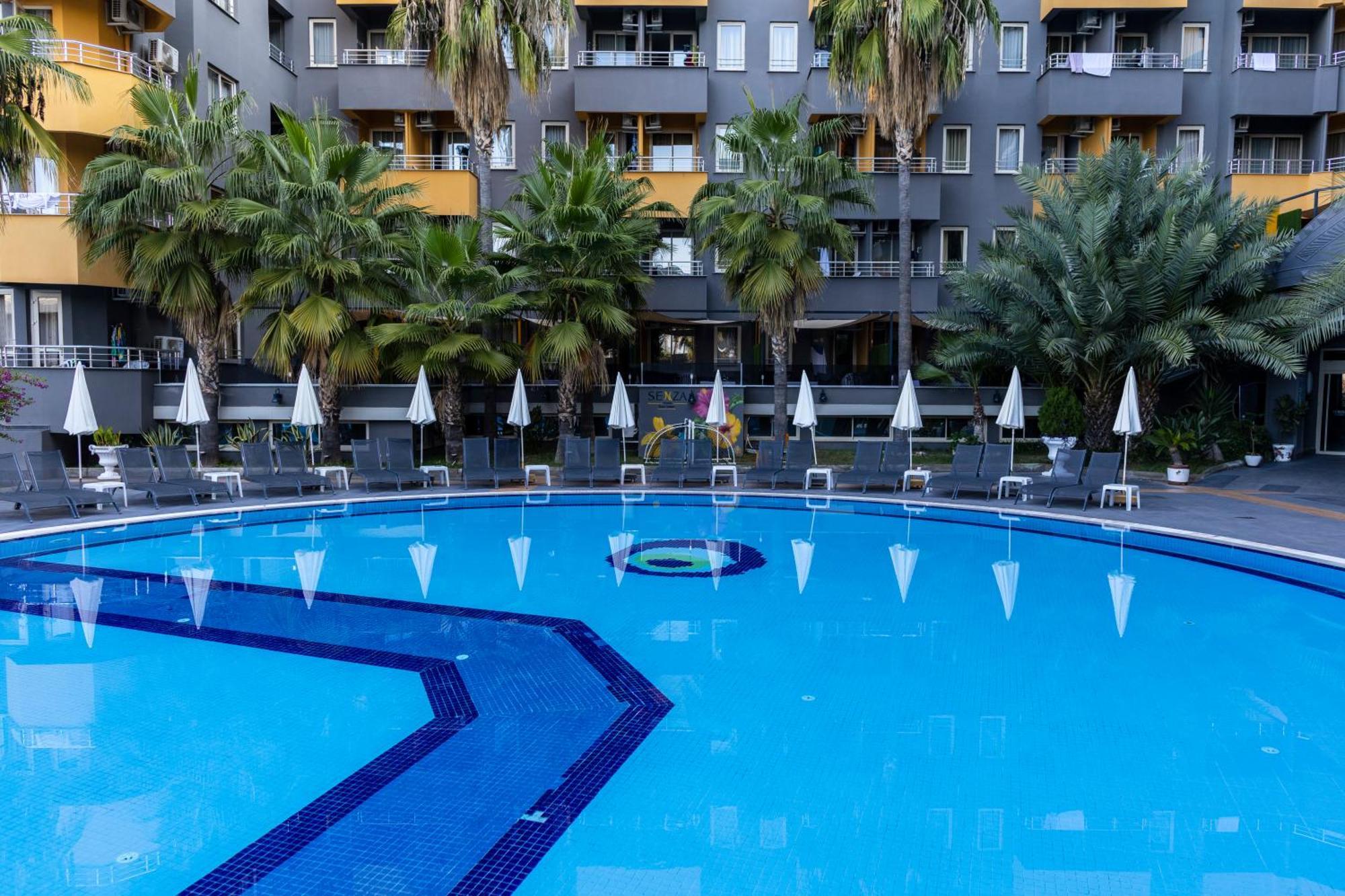 Senza Grand Santana Hotel Махмутлар Екстериор снимка