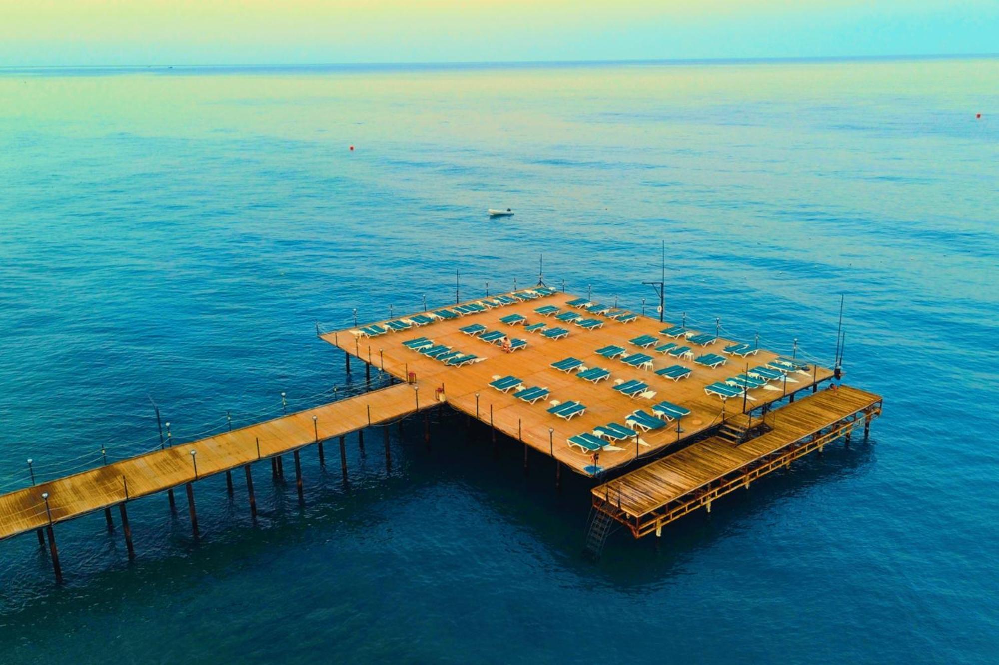 Senza Grand Santana Hotel Махмутлар Екстериор снимка