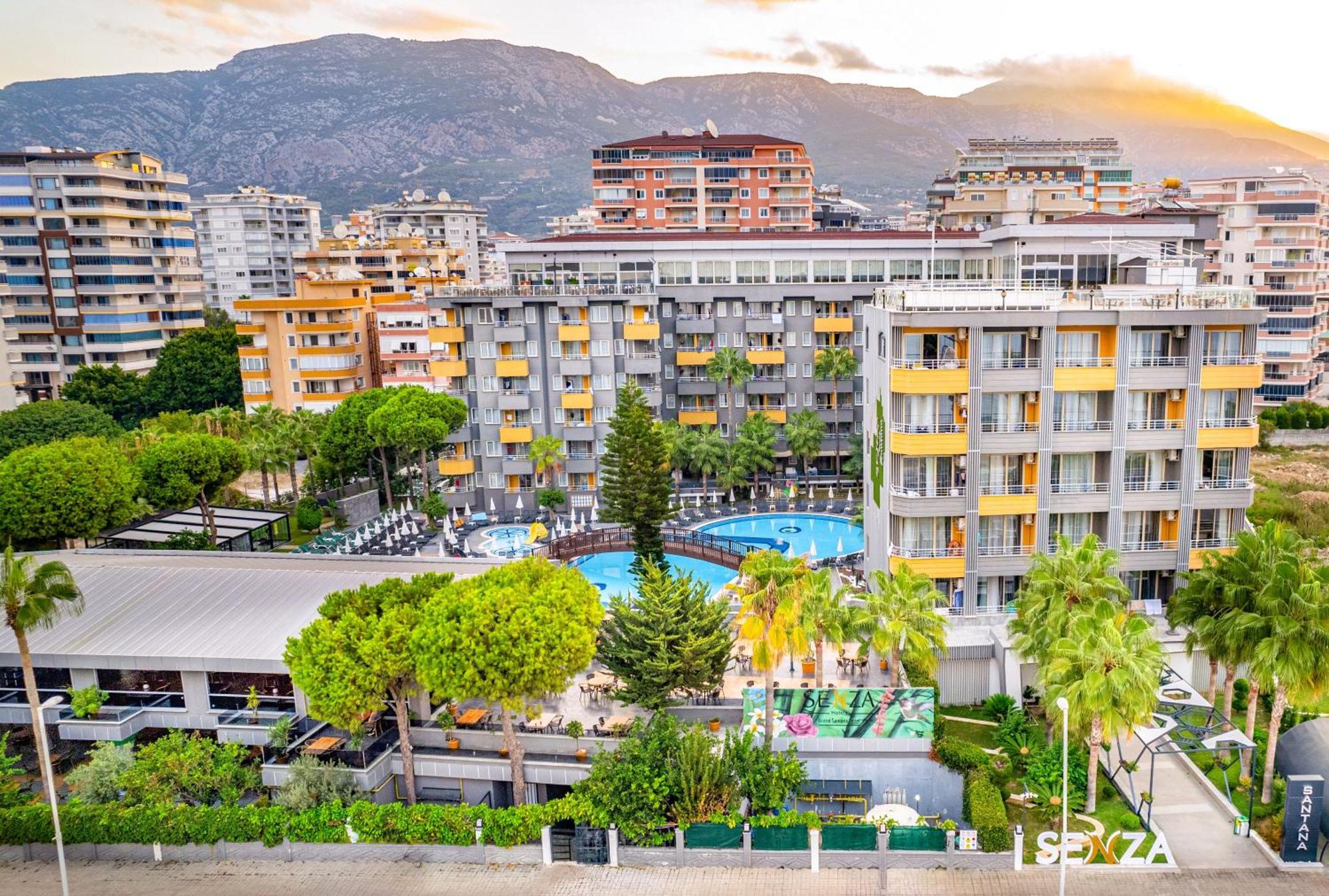 Senza Grand Santana Hotel Махмутлар Екстериор снимка