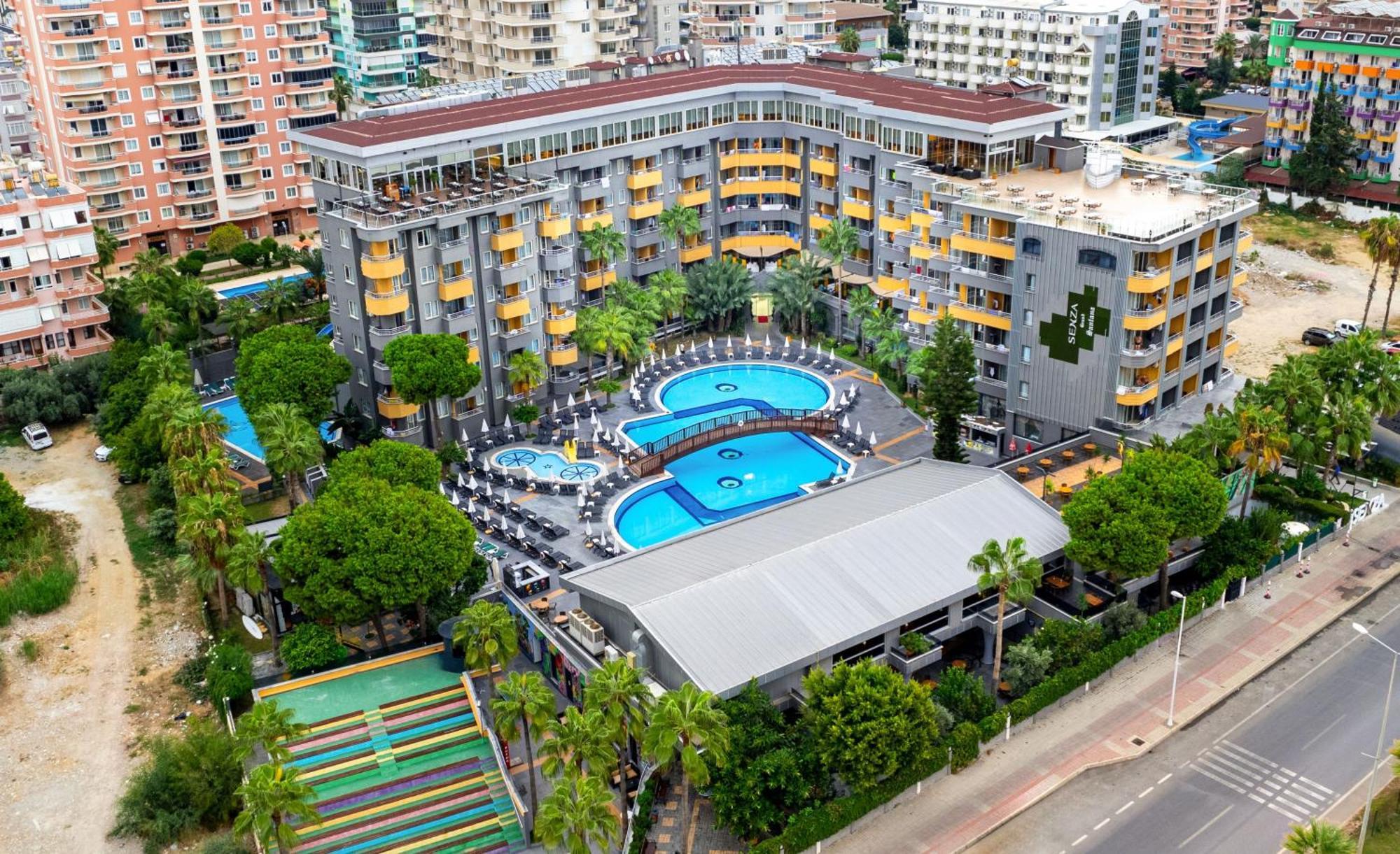 Senza Grand Santana Hotel Махмутлар Екстериор снимка
